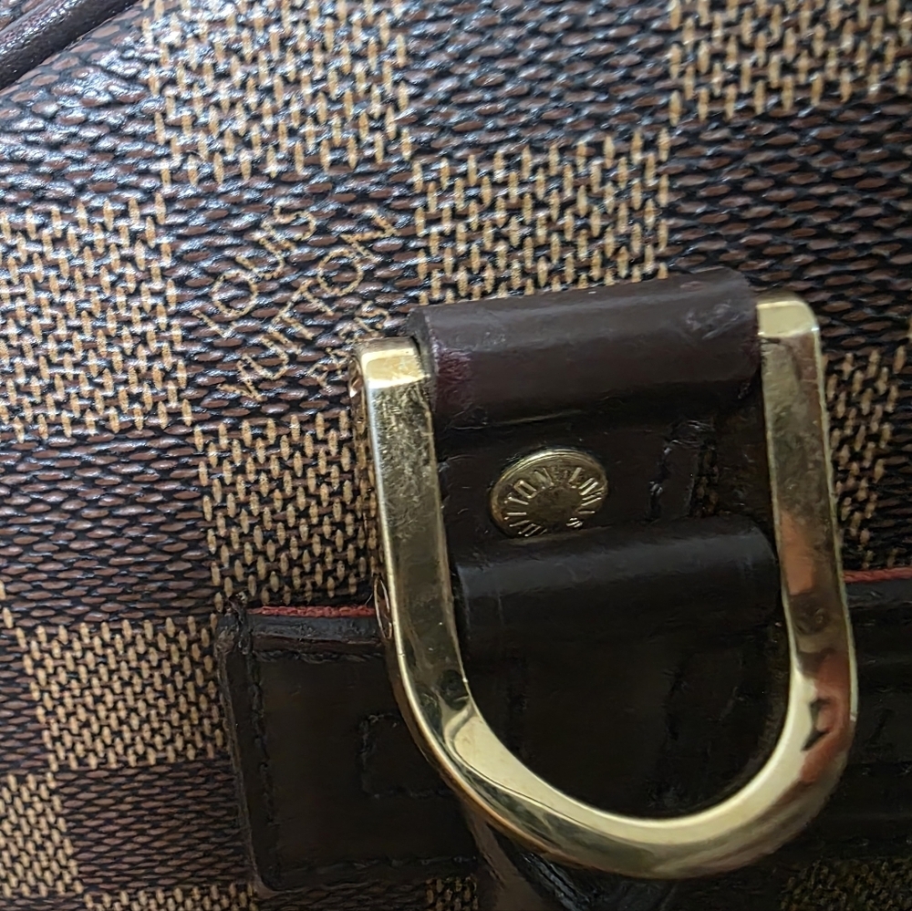 🚫SOLD🚫Louis Vuitton Travel Bag | Nolita Bag in Damier Ebene Canvas | VINTAGE - Picture 10 of 13